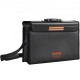 Buy Fireproof File Bag Portable 45x14x31.5cm Fireproof Document Bag up to 1093°C Waterproof Document Case with Wallet Velcro Closure for Valuables