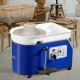 Koop Keramische wielmachine Elektrische keramische draaibank Diameter 28 cm Elektrische pottenbakkersschijf 350 W Keramische kleimachine 300 tpm