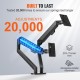 Buy Dual Arm Monitor Mount for 13"-35" Monitor Loading 12kg