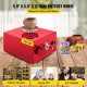 Buy Pottery Wheel Electric Ceramic Machine Portable Ceramic Wheel 30W 220V Speed 0-2000 Rpm Adjustable Pottery Wheel Machine Red