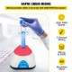 Buy Mini Vortex Shaker 3000RPM 220V Pigment Mixer Shaker 50ml Mini Vortex Mixer for Mixing Test Tubes Paint Nail Polish Tattoo Ink Liquid Pink