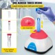 Buy Mini Vortex Shaker 3000RPM 220V Pigment Mixer Shaker 50ml Mini Vortex Mixer for Mixing Test Tubes Paint Nail Polish Tattoo Ink Liquid Pink