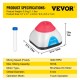 Buy Mini Vortex Shaker 3000RPM 220V Pigment Mixer Shaker 50ml Mini Vortex Mixer for Mixing Test Tubes Paint Nail Polish Tattoo Ink Liquid Pink