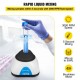 Buy Mini Vortex Shaker 3000RPM 220V Pigment Mixer Shaker 50ml Mini Vortex Mixer for Mixing Test Tubes Paint Nail Polish Tattoo Ink Liquids