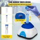 Buy Mini Vortex Shaker 3000RPM 220V Pigment Mixer Shaker 50ml Mini Vortex Mixer for Mixing Test Tubes Paint Nail Polish Tattoo Ink Liquid Blue