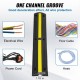 Buy Cable Protection Ramp Cable Channel 4 Pieces 1 Way Floor Cable Channel 3x2 cm Channel Rubber Cable Protector