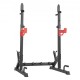 VEVOR Squat Power Rack soporte ajustable para prensa de banco con barra resistente