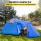 Buy Motorcycle Tent Size L 2-3 Person Waterproof Tent 405x215x170 cm Ventilated and Moisture-Proof Easy to Set Up for Camping, Fishing and Boating, Blue