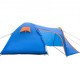 Comprar Tenda para motocicleta tamanho L 2-3 pessoas Tenda de acampamento à prova d'água 405x215x170 cm ventilada e à prova de umidade fácil de configurar para camping, pesca e passeios de barco, azul