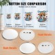 Buy Custom Buttons for 58mm Button Making Machine 500 Sets