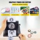 Buy Button Making Machine 32mm Cast Iron Badge Cutter 22 x 18.5 x 13.5 cm Lifespan 2,000,000 times Graphic Punch Cutter Custom Pin Badge Making Machine