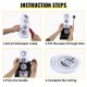 Buy Button Making Machine 44mm Cast Iron Badge Cutter 22 x 18.5 x 13.5 cm Lifespan 2,000,000 times Graphic Punch Cutter Custom Pin Making Machine