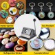 Buy Button Making Machine 44mm Cast Iron Badge Cutter 22 x 18.5 x 13.5 cm Lifespan 2,000,000 times Graphic Punch Cutter Custom Pin Making Machine