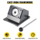 Buy Button Making Machine 75mm Cast Iron Badge Cutter 22 x 18.5 x 13.5 cm Lifespan 2,000,000 times Graphic Punch Cutter Custom Pin Badge Making Machine