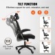 Comprar Silla de oficina ergonómica reclinable soporte lumbar y para la cabeza