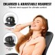 Buy Ergonomic reclining office chair with lumbar and head support