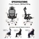 Buy Ergonomic Office Chair with Mesh Reclining Lumbar Support