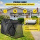 Buy 600D Oxford Fabric Motorcycle Cover UV Dustproof Waterproof Cover 270cm