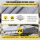 Buy Boat Covers 17-19ft Waterproof Boat Cover 102" Wide Boat Cover UV Protection, 3-Layer 600D Material, Wrap-Around Elastic Hem with Straps for Boats