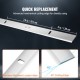 Buy Electric Planer Blades 3pcs High Speed Steel Single Edge Woodworking Planer Blades Bevel Angle 45°