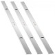 Buy Electric Planer Blades 3pcs High Speed Steel Single Edge Woodworking Planer Blades Bevel Angle 45°