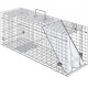 Comprar Trampa para Animales 785x254x305 mm Jaula Plegable para Trampa para Gatos Alambre Galvanizado sin Crueldad con Asa Trampa para Conejos, Gatos Callejeros, Ardillas, Mapaches, Marmotas, Zarigüeyas