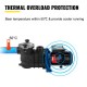 Buy Pool Pump 750 W Pool Pump 15,000 L / h Pool Purifier Pump 230V 50Hz Pool Filter Pump 3450 RPM Pool Circulation Pump Thermal Overload Protection