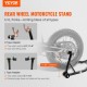 Buy Motorcycle Stand for Rear Wheel Load 0.39T Workshop Stand with Adjustable Arm Steel Wheel Stand Motorcycle Lifter Compatible with Wheel Diameter 350mm Repair Maintenance