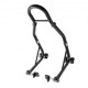 Buy Motorcycle Stand for Rear Wheel Load 0.39T Workshop Stand with Adjustable Arm Steel Wheel Stand Motorcycle Lifter Compatible with Wheel Diameter 350mm Repair Maintenance