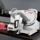 Buy 240W Meat Slicer 2 Chromed Steel Blades Electric Meat Slicer Adjustable Thickness 0-12mm Meat Cutter 1200 RPM for Meat, Cooked Food, Cheese, Roast Beef, Vegetables, Bread