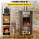 Comprar Cepillo Deshollinador Cepillo Chimenea Kit de Deshollinamiento Limpieza de Chimenea 23FT Sooteater Kit de Limpieza de Chimenea Esta Herramienta