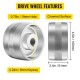 Buy Belt Grinder Wheels Diameter 19mm Belt Sander Wheel Tracking/Idler Wheel 75/50mm Belt Grinder Wheel 2"×72" for Sharpening Blade Razor Knife Axe