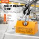 Buy Permanent Magnetic Lifter 100kg Lifting Magnet 92x61x73mm Safety Factor 2.5 N42 Neodymium Hoist Magnetic Holder with Hook for Handling Magnetic Materials