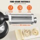 Buy Pasta Roller for Stand Mixer Stainless Steel Pasta Attachment for Non-Stick Stand Mixer 8 Thickness Settings 0.3-2mm Custom Width 14mm for Tagliatelle Ramen