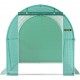 Buy Tunnel Greenhouse 4.6 x 2.1 x 2.1 m Tunnel Garden Greenhouse with 8 Mesh Windows Steel Frame Greenhouse Garden Shed Green Orchard for Growing Plants Flowers Vegetables