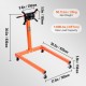 Buy 590kg Mobile and Lockable Workshop Engine Hoist 360° Rotating Engine Lift Engine Stand 6 Adjustable Anchor Points