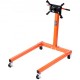 Buy 590kg Mobile and Lockable Workshop Engine Hoist 360° Rotating Engine Lift Engine Stand 6 Adjustable Anchor Points