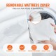 Buy Baby Mattress 610x965x80 mm Reversible Breathable Double-Sided Viscoelastic Gel Mattress Small Crib Mattress 2 Waterproof Covers Easy to Clean for Children