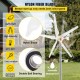 Koop Windturbine Windgenerator Windgenerator 12 V 500W Horizontale windturbine 5 bladen Nominale snelheid 13 m/s Windturbine