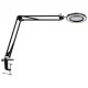 Buy 5X 64 LED Magnifying Lamp in 5 Colors and 5 Adjustable Brightness Reading Magnifier with Illumination and Clamp 11 cm Glass Lens for Precision Work Repair Sewing Watch Craft