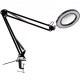 Buy 5X 64 LED Magnifying Lamp in 5 Colors and 5 Adjustable Brightness Reading Magnifier with Illumination and Clamp 11 cm Glass Lens for Precision Work Repair Sewing Watch Craft