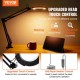 Buy 5X 64 LED Magnifying Lamp in 5 Colors and 5 Adjustable Brightness Reading Magnifier with Illumination and Clamp Base 11 cm Glass Lens for Precision Work Repair Sewing Crafts