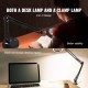 Buy 5X 64 LED Magnifying Lamp in 5 Colors and 5 Adjustable Brightness Reading Magnifier with Illumination and Clamp Base 11 cm Glass Lens for Precision Work Repair Sewing Crafts