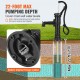 Kaufen Sie Gusseisen-Handpumpe, 40 x 15 x 68 cm, antike manuelle Wasserpumpe, maximale Pumpentiefe 6 m, dekorative Outdoor-Garten-Handpumpe mit ergonomischem Griff, schwarz