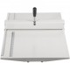 Comprar Máquina Plegadora de Papel con Puntaje Manual de 59,7 cm x 49,5 cm, Plegadora de Papel Manual de 460 mm, Creasing Machine Tool con Reglas de Posicionamiento para Archivos, Mapas, Fotos, Papel A4