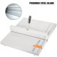 Comprar Máquina Plegadora de Papel con Puntaje Manual de 50,8 x 59,7 x 14 cm, Plegadora de Papel Manual de 480 mm, Creasing Machine Tool con Reglas de Posicionamiento para Archivos, Mapas, Papeles A4