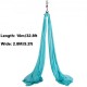 Buy Yoga Swing 10x2.8M, Blue Yoga Hammock, 100% Polyester Silk Aerial Yoga, Aerial Yoga Swing with 2 Alloy Steel Carabiners, Yoga Hammock Kit for Pilates