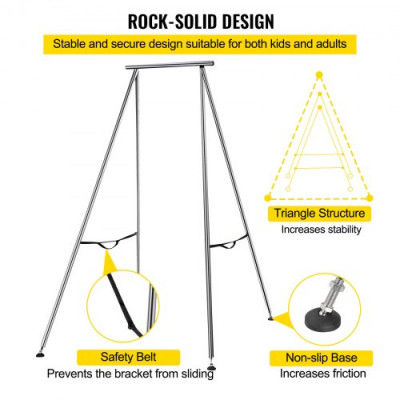 Columpio de Yoga con Tela Elástica de Yoga Verde Oscuro de 6 m, Hamaca de Yoga de Tubo de Acero, Yoga Aéreo de Carga Máxima 250 kg Soporte Adecuado para Pilates con Cinturones Elásticos de Yoga