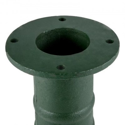 VEVOR Soporte de Bomba Manual de Hierro Fundido 22,86 x 22,86 x 66 cm Soporte para Bomba de Agua de Mano 13,5 kg Estructura Estable Soporte de Bomba de Mano para Jardín con Pintura en Aerosol, Verde