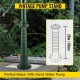 Buy Cast Iron Hand Pump Stand 9 x 9 x 26 Inch Hand Water Pump Stand 30lbs Stable Construction Garden Hand Pump Stand with Spray Paint, Green